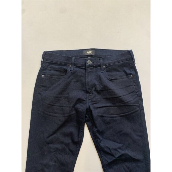 Paige Men's Blue Slim Straight Leg Jeans 32x34 NWOT - Picture 2 of 12